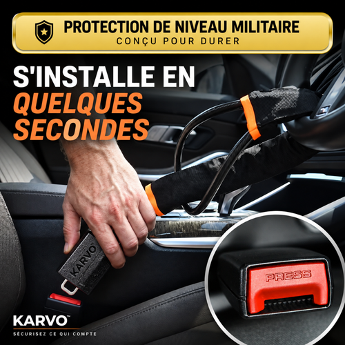 KARVO™ Protégez votre voiture à chaque stationnement.