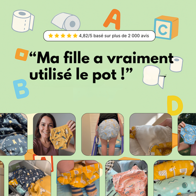Les culottes d'apprentissage qui accompagnent les petits vers l'autonomie.