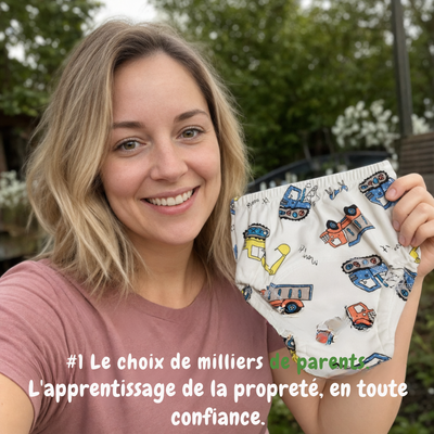 Les culottes d'apprentissage qui accompagnent les petits vers l'autonomie.