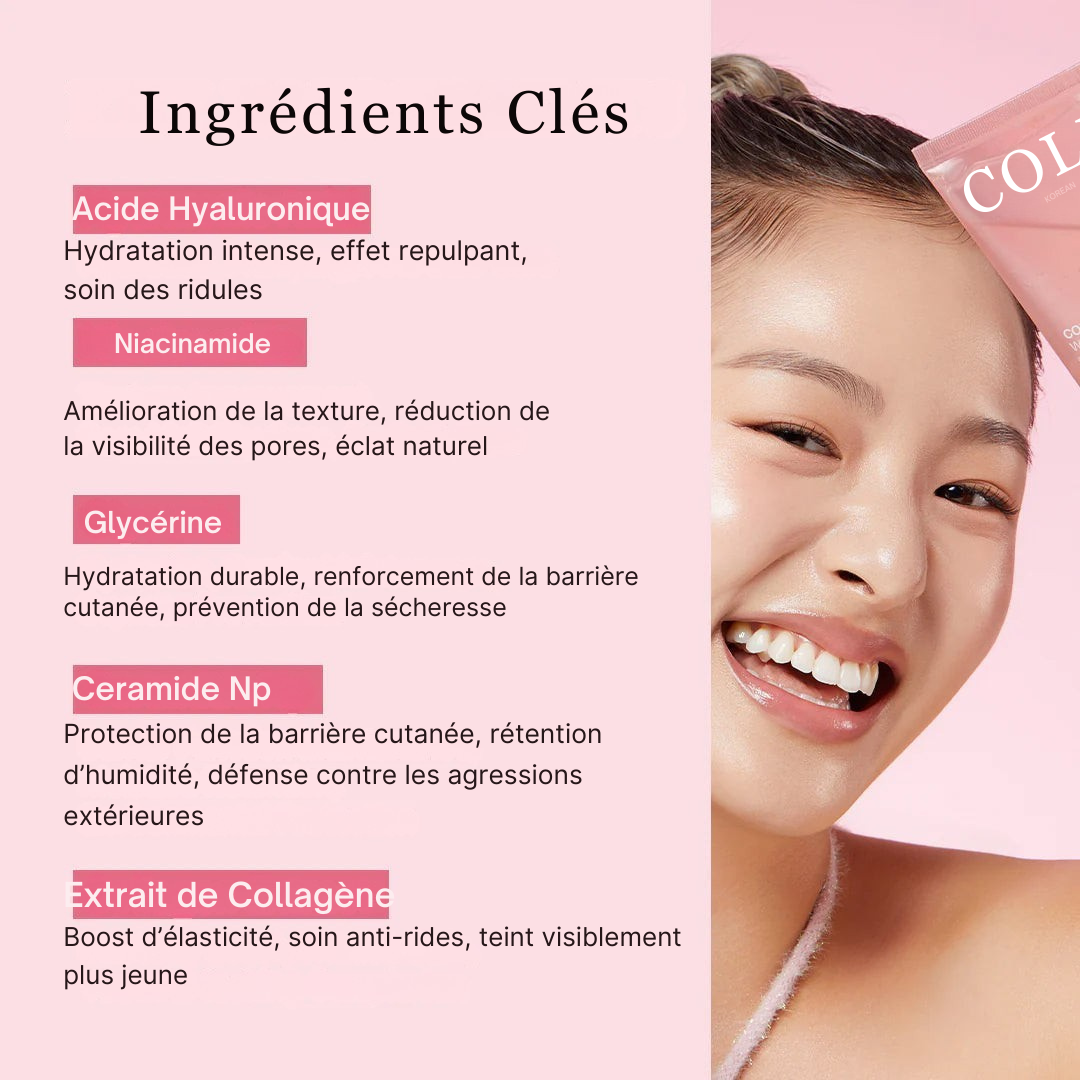 COLLASKIN™ – Masque Bio au Collagène
