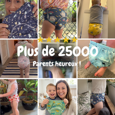 Les culottes d'apprentissage qui accompagnent les petits vers l'autonomie.